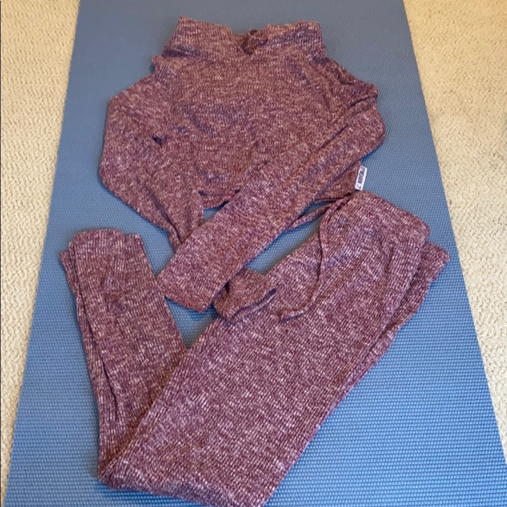 Gymshark cropped hoodies and pants